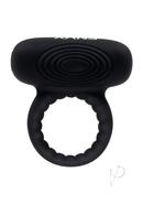 Envy Toys Trembler Remote Vibrating Rechargeable Silicone Stamina Ring - Black